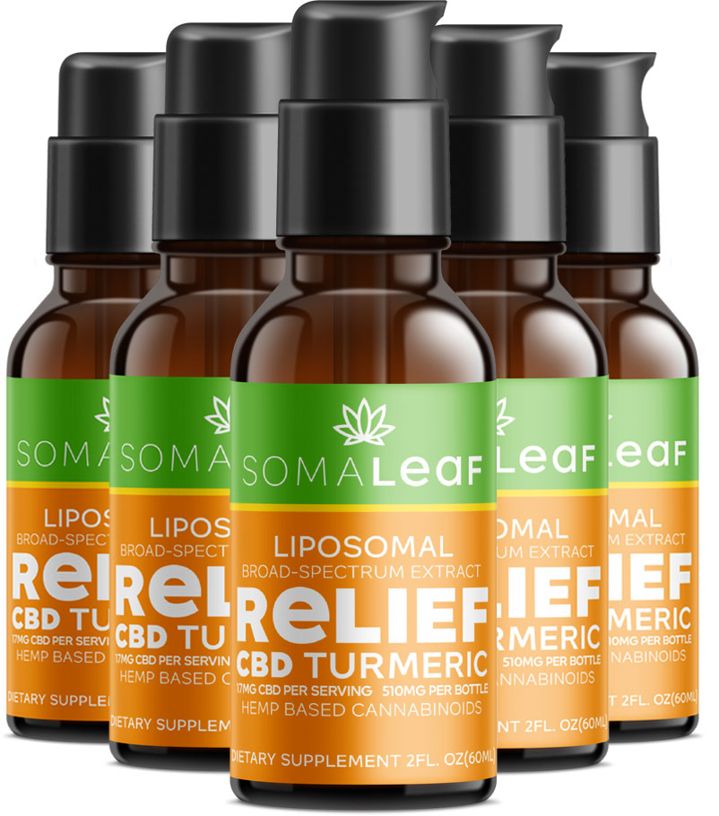 SomaLeaf CBD Turmeric — Complete Bottle Supply Options